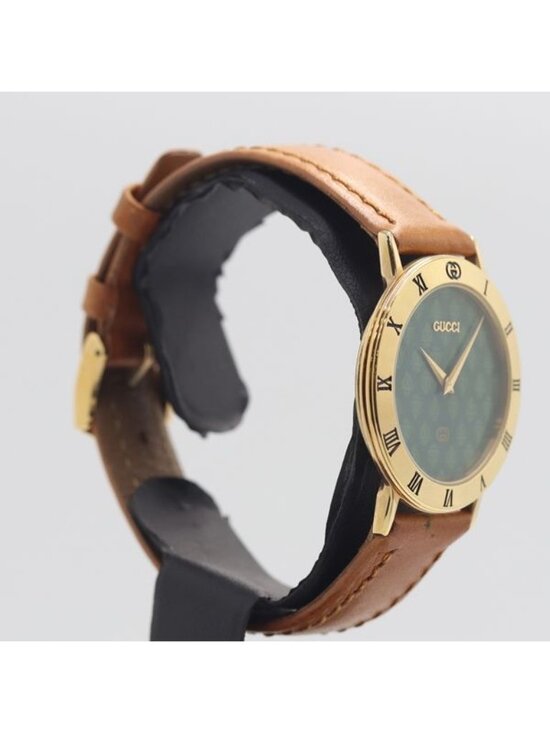 Gucci Quartz Green Watch Nam